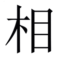 【相】繁体字典