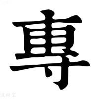 【専】康熙字典