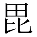 毘_毘字的繁体字典释义,拼音 - 繁体字典(国语辞典) - 汉辞宝