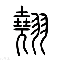 【翘】说文解字