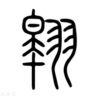 【翱】说文解字