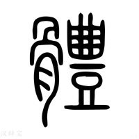 【體】说文解字